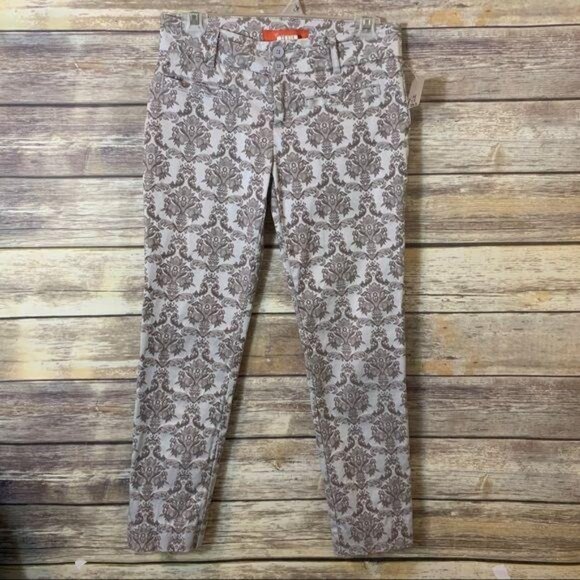 Cartonnier Brocade Jacquard Charlie Ankle Pant 2 - Picture 2 of 7